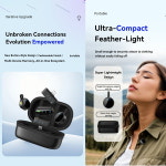 카메라용 100M 무선 마이크 비디오 녹화용 소음 감소 충전 가 있는 전문 라발리에 마이크 라이브 : 골든103