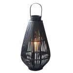 대나무 장식 녹색 주방 커피 전등갓 비품 거실용 수제 라운드 장식 현대 C230719S : 제이투글로벌003