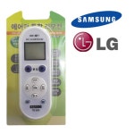 만능 에어컨 리모컨 LG 무설정 휘센 하우젠 에어콘 리모콘 : 네추럴스토어