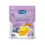 일동후디스 아이얌 한입 큐브치즈 블루베리 20g 1개 : 주식회사 이마음커머스