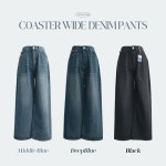 코스터 와이드 데님 팬츠 A0793 : 어썸하비