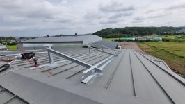 함안군 월촌 경로당 태양광 3.17kW 설치 635W 고출력 패널 5장 지붕형 시스템 : 홈에너지