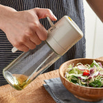 노빌리움 플랫 오일스프레이 오일 푸어러 오일스프레이용기 기름병 500ml : 쎌마루