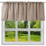 졸라의 집 2팩 버랩 창문 커튼 밸런스 농가 스타일 창문 장식 커튼 막대 포켓 밸런스 주방/거실 16인치 x 56인치 Blue : 텐폴드하이어02