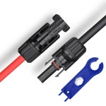 커넥터 200/100/40/20/10/5 Pcs 솔라 1000V30A 패널 Ste er PV/MC 5/4/6mm2 2 방수 키트 IP67 케이블 20pcs 10pairs : 오성기술상사