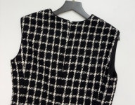 수입 트위드 원피스 명품 여성의류 하객의류 h0709 : 차도우