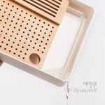 [다도 트레이] 예향원 핸드메이드 우드 다용도 티트레이 차판 T-7498 : 예향원