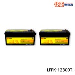 국산 리튬인산철 트럭 시동용 배터리 LFPK-12300T (12V300Ah) 2개1세트 [장수배터리] : 장수배터리