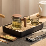 [다도 트레이] 예향원 핸드메이드 우드 다용도 티트레이 차판 T-7498 : 예향원