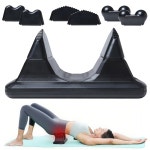 Psoas 릴리스 도구 마사지 도구 고 갈고리 굴곡근 등 둔부 장골 목 유발 지점 및 릴리스 도구 블랙 출원 : 텐폴드하이어08