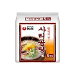 농심 사리곰탕 110g 5개입 멀티 봉지라면 : 오아시스몰