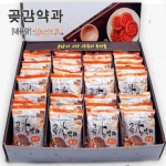 [명실당] 곶감약과 30g×24개 선물용 세트 전통수제한과 건강간식, K-건강간식 : 코니멀즈