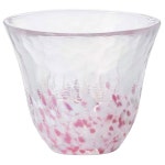 F7946 츠가루 비 사쿠라 컵 4 2 120ml 상자 사케 유리 콜드 멧돼지 입 스타 시 선물 여성 어버이날 의 날 1 Cup Tumbler : 주니안스토어1012