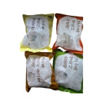 고수록 4종 떡세트 100개 찹쌀떡 두텁떡 인절미 : FORURIUM