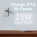 C 충전기 블록 3팩, iGENJUN 휴대폰 16 15개 20W PD 전원 어댑터, 월 충전기, 15/15Pro Max/14/13/12/11, XS/X, 패드, 갤럭시 등, : 이든74