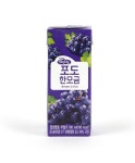 자연드림 포도한모금 190ml x 24입 : 생활잡화몽땅