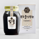 봉화골양봉원 프리미엄 밤꿀 천연 벌꿀 2.4kg : 봉화골양봉원