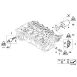 OEM 11377533905 시트로엥 59515108 R61 R57 R58 푸조 Valvetronic 편심 A2C 용 R55 자동차 액츄에이터 쿠퍼 7533905 미니 샤프트 R5... 
