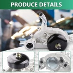 1 2006 실버라도 익스프레스 C 특사 시에라 유콘 XL 2003 캐딜락 에스컬레이드 워크호스 사브 4 8 5 3 6 0L 워터펌프 G7341 252 845용... 