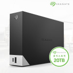 오늘사면 오늘도착 씨게이트 대용량 거치형 외장하드 One Touch Hub 데이터복구지원 20TB, 블랙 : 씨게이트 공식스토어