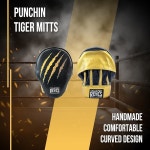 CLETO REYES 복싱 펀칭 미트, 포커스 스파링 타격 훈련 펀치 패드, MMA, 킥복싱, 무에타이, 가죽 Tiger : 픽앤고판다스토어