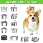 ABGH 16 108/3 2L 및 67OZ/2L 애완동물 디스펜서용 필수 프리 필터 스폰 As Shown : 부누오르25