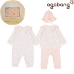 [아가방] 하이어4종세트 01S717655 겨울 아기내복 우주복 모자 선물세트 출산선물 : 아가방 도봉신창아가방갤러리