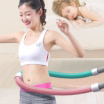[2세대] 스프링 훌라후프 다이어트 소프트 전신용 호스 스프링 훌라우프 홈트 기구 : 하담컴퍼니