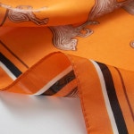 경량화 액세서리 스카프 목 실크오리진 여성용 반다나 헤어 27.5 스퀘어 실크 머리 패션 F7080 : 딜앤픽