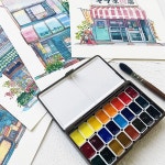 유화 물감 미니 휴대용 해바라기 미니백 DIY 대형 : M글로벌