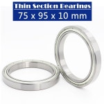 6815 ZZ 베어링 95 61815 2 6815ZZ 섹션 10mm 75 PCS 씬 메트릭 : 더몽시리빙