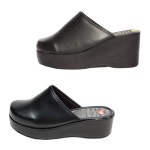 모어컴 국산 여성 사무실 슬리퍼 그린피아 앞막힘 5cm 7cm 키높이 통굽 교사 : 대호슈즈