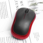 M185 무선 마우스 2.4Ghz USB 1000DPI 수신기 Mac Os Chrome Window 10/8/7 용 음소거 광학 탐색 : 자라삼