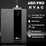 아로메리 스마트 블루투스 HVAC 향 , 가정, 사무실, 큰 방을 위한 아로마테라피 네뷸라이징 워터리스 최대 4,000 SQSF, 대형 800ml 오일 병... 