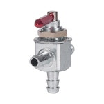 미카테시 2팩 양방향 차단 연료 밸브 키트 호스 클램프가 있는 라인 482212 E6333347 1 6333347 허스크바라나 539102679의 스캑 2방향 1... 