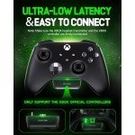 XBOX 시리즈용 무선 게이밍 헤드셋 X|S|원, PC, PS5, PS4, Mac, 스위치, 게이밍 헤드폰(2.4GHz, 블루투스 5.4, 40MM 3D 스테레오 사운드, 40H... 