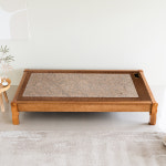 흙침대 백만장자 201PS 소파 평상형 황토숯볼 흙침대카우치 온열 온돌 3인용 : 현대의료기.