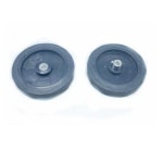 2 개  휠 5 자리 Z96-F 스크롤 롤링 휠 카운터 섬유 기계 미터-계산 길이 측정 : 진하유통05