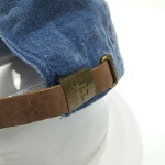 빈티지 알래스카 워시드 데님 볼캡 P1748 : 삐뚜루