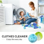 세탁용 12개 애완동물 털 제거제, 재사용 가능한 세탁 보푸라기 제거제, 세탁기 털 수집기, 애완견 고양이 털 수집기 보푸라기 제거제 : 빅드림존