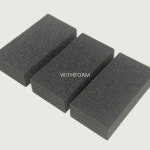 위드폼 미용실 스펀지 30X70X140 100개 머리카락 얼굴 털이개 대용량 : 위드폼