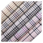 30cm x 깅엄 타르텐 합성 인조 가죽 원단 리본 DIY 공예 프로젝트 MH410 : 자라삼