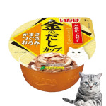 ( IMC-133) 이나바 챠오츄르 고양이 츄르간식 금빛육수컵 닭가슴살+참치+가다랑어, 70g, 1개 : 드림펫 동물병원