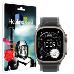 애플워치 울트라 3/2/1 49mm 9H 액정보호 강화유리필름 2매 : 힐링쉴드