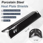 크리딧피드 GBC1932L 블루 코뿔소 3 버너 그릴 교체 부품, B0212-040 열판 차폐 및 G1707-010 격자, GBC1406W 뒷마당 야외 바비큐... 