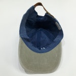 빈티지 알래스카 워시드 데님 볼캡 P1748 : 삐뚜루