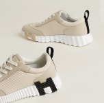 에르메스 여성 바운싱 스니커즈 베쥬 글레즈 여성H251099Z F8345 : 영브링