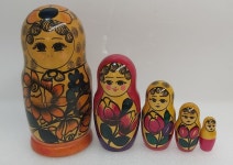 마트료시카 인형 (높이 18cm) : 중고 만물상점