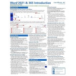 Microsoft Word 2021 및 365 소개 빠른 참조 교육 튜토리얼 가이드(치트 시트 지침, 팁 바로 가기 - 라미네이트 카드) : 런더스페이스