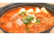 엄마손김치찌개 집밥 캠핑 밀키트(스팸참치) : 엄마손김치찌개